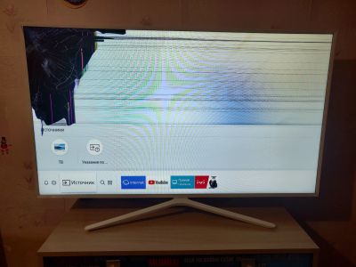 Лот: 16177215. Фото: 1. Телевизор Samsung Разбита матрица. Телевизоры