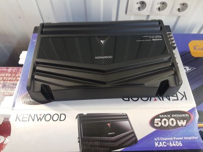 Лот: 13457160. Фото: 1. Новый Kenwood KAC-6406 4х-канальный... Усилители