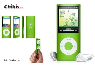 Лот: 1051273. Фото: 1. iPod nano 8Gb (Копия) зеленый. Плееры