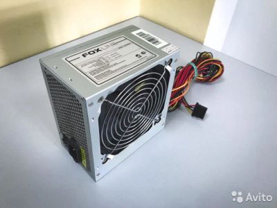 Лот: 14944823. Фото: 1. Блок питания: Foxline ATX-400PRS... Корпуса, блоки питания