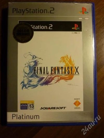 Лот: 1227932. Фото: 1. Final Fantasy X Platinum [PS2]. Игры для консолей