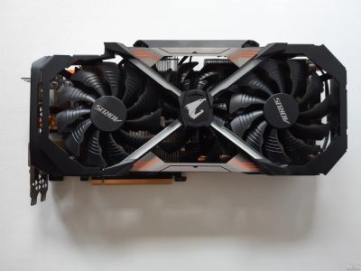 Лот: 13478669. Фото: 1. Видеокарта Gigabyte Aorus GeForce... Видеокарты