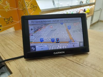 Лот: 18347168. Фото: 1. Автомобильный навигатор Garmin... GPS-навигаторы