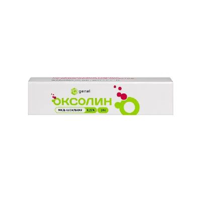 Лот: 25384213. Фото: 1. Оксолин мазь 0,25% 10 г. Лекарства