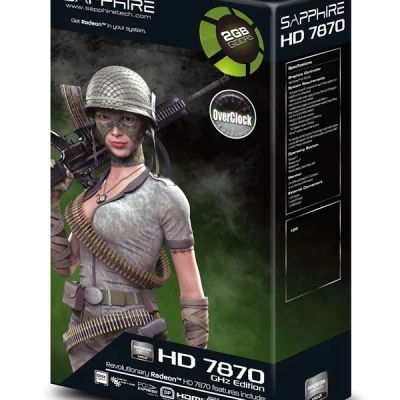 Лот: 3345630. Фото: 1. Видеокарта PCI-E Sapphire AMD... Видеокарты