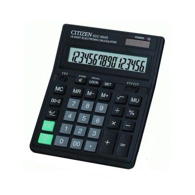 Лот: 4547888. Фото: 1. Калькулятор Citizen SDC-664S 16... Калькуляторы