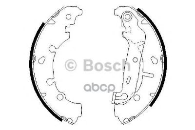 Лот: 14082096. Фото: 1. Колодки тормозные барабанные Bosch... Другое (автозапчасти)