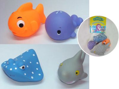 Лот: 6319141. Фото: 1. Набор для купания! новый!! в сетке... Игрушки для купания