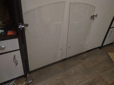 Лот: 15231702. Фото: 1. Двери стеклянные. Фурнитура, комплектующие