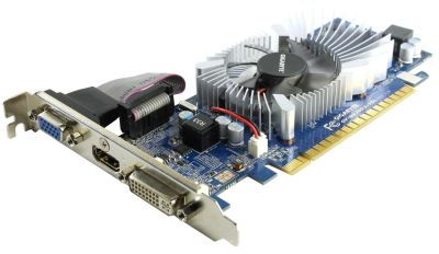 Лот: 7817549. Фото: 1. 1Gb PCI-E DDR3 Gigabyte GV-N620D3-1GL... Видеокарты