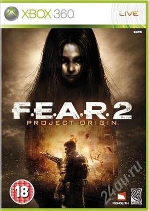 Лот: 2211333. Фото: 1. FEAR 2: Project Origin (X-BOX... Игры для консолей