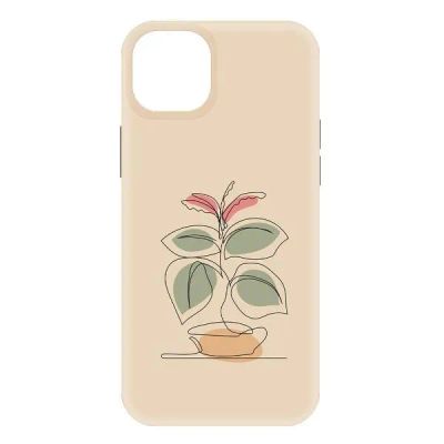 Лот: 25053499. Фото: 1. Чехол Krutoff Soft Case "Цветок... Чехлы, бамперы