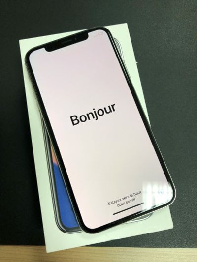 Лот: 11638841. Фото: 1. iPhone X silver 256. Смартфоны