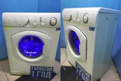 Лот: 18259817. Фото: 1. Стиральная машина Ariston avsl... Стиральные машины