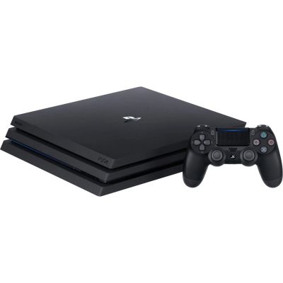 Лот: 14649668. Фото: 1. Sony Playstation 4 PRO 1TB. Игровые приставки, консоли