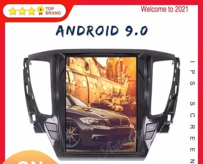 Лот: 17926461. Фото: 1. магнитола в тесла стиле для Mitsubishi... Автомагнитолы
