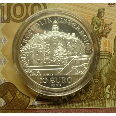 Лот: 25009169. Фото: 1. Австрия 10 евро 2002 г Серебро... Германия и Австрия