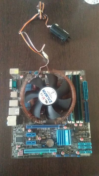 Лот: 14522991. Фото: 1. В сборе, asus p7p55-m core i3... Компьютеры в сборе