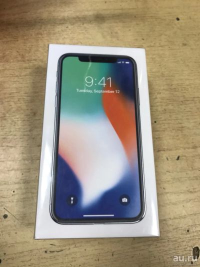 Лот: 13658063. Фото: 1. iPhone X 256Gb Silver НОВыЙ РСТ... Смартфоны