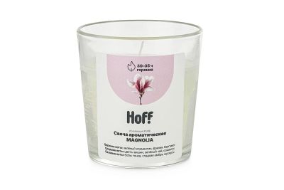 Лот: 23615101. Фото: 1. Свеча HOFF Pure Magnolia. Свечи