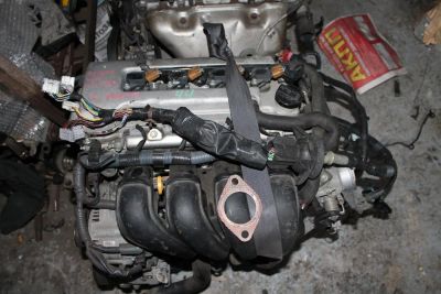 Лот: 3740563. Фото: 1. Двигатель Toyota 1ZZ-FE Пробег... Двигатель и элементы двигателя