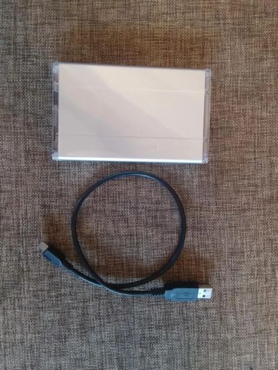 Лот: 8270813. Фото: 1. Переносной HDD 250 гб. Внешние жесткие диски