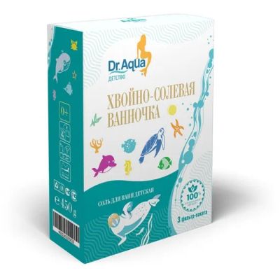 Лот: 23730970. Фото: 1. Dr.Aqua Соль для ванн Хвойная-солевая... Лекарства