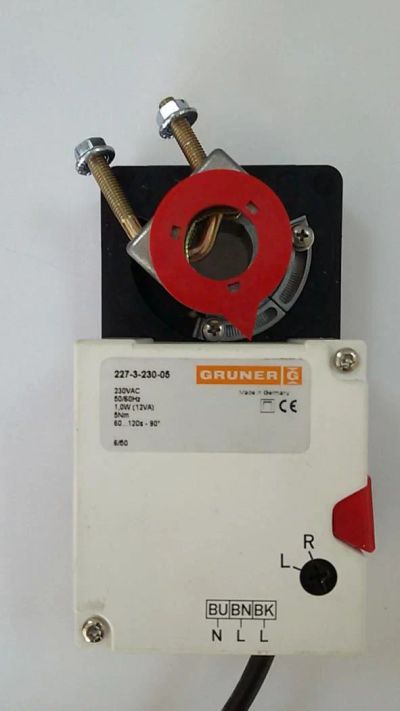 Лот: 6871651. Фото: 1. Электропривод для заслонок Gruner... Вентиляция