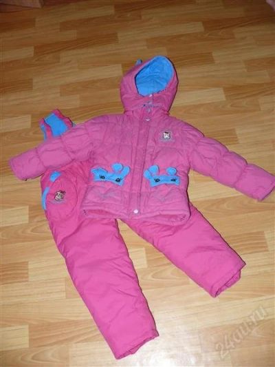 Лот: 1388490. Фото: 1. Зимний костюм р. 104. Верхняя одежда