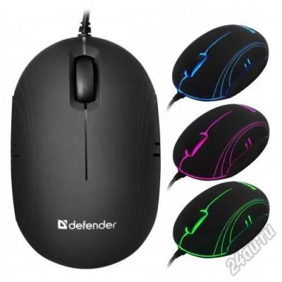 Лот: 5548103. Фото: 1. Мышь USB Defender Rainbow MS-770L... Клавиатуры и мыши