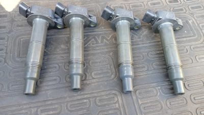 Лот: 20040608. Фото: 1. Катушка зажигания 2AZ-FE 90919-02266. Электрооборудование