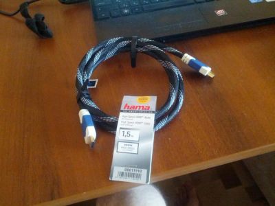 Лот: 5197956. Фото: 1. Кабель Hama HDMI HIGH SPEED with... Шнуры, кабели, разъёмы