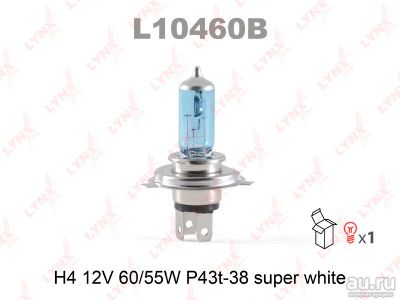 Лот: 8762542. Фото: 1. Лампа LYNXauto L10460B H4 12V... Оптика и освещение