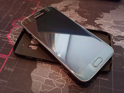 Лот: 13381518. Фото: 1. Samsung S7 4/32Gb Черный продажа. Смартфоны