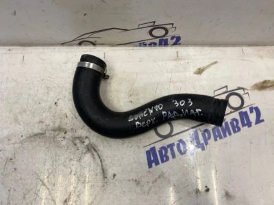 Лот: 21713503. Фото: 1. патрубок радиатора Kia Sorento... Двигатель и элементы двигателя