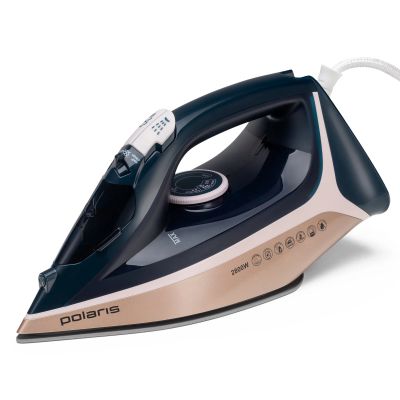 Лот: 21542288. Фото: 1. Утюг Polaris PIR 2868AK 3m Blue... Утюги, парогенераторы, отпариватели