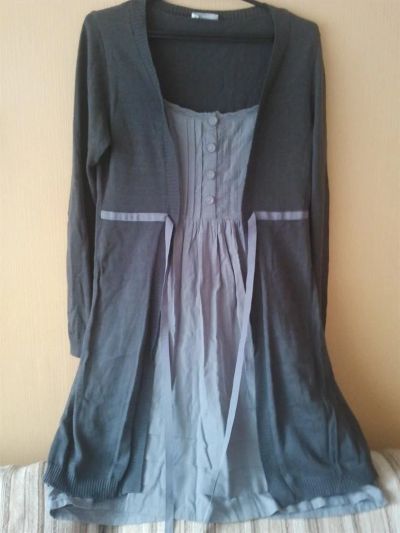 Лот: 3710941. Фото: 1. Трикотажная кофта туника р.46-48. Кофты, туники