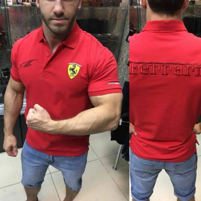 Лот: 7723535. Фото: 1. ПОЛО Ferrari (1). Футболки, поло