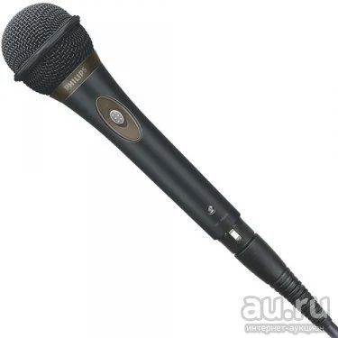 Лот: 9213142. Фото: 1. Микрофон проводной Philips SBC... Наушники, гарнитуры