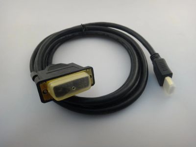 Лот: 10325672. Фото: 1. Кабель CC-HDMI-DVI-6 (1,8м). Новый... Шлейфы, кабели, переходники