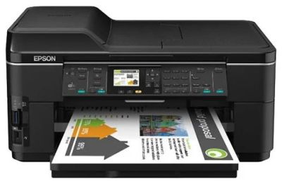 Лот: 5430423. Фото: 1. МФУ Epson WF-7515 A3 струйный... МФУ и копировальные аппараты