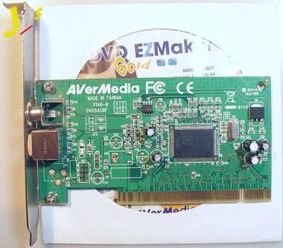 Лот: 6598439. Фото: 1. Карта видеозахвата AverMedia DVD... ТВ-тюнеры и карты захвата