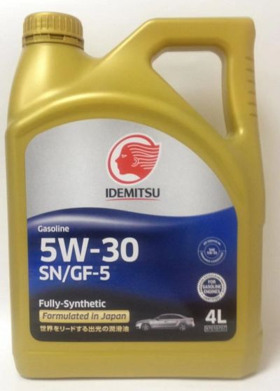 Лот: 9965519. Фото: 1. Idemitsu SN/GF-5 5W30 F-S (Масло... Масла, жидкости
