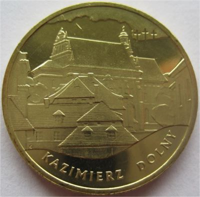 Лот: 7253002. Фото: 1. 2 злотых 2008. Казимеж-Дольны... Европа