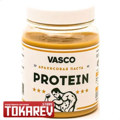 Лот: 7800772. Фото: 1. Протеиновая арахисовая паста Vasco... Спортивное питание, витамины