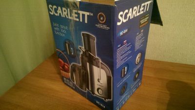 Лот: 9759413. Фото: 1. Соковыжималка Scarlett SC-014... Кухонная