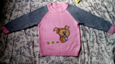 Лот: 8094593. Фото: 1. Кофта для девочки. Свитера, худи, толстовки