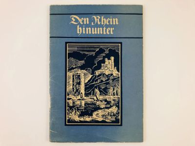 Лот: 23291858. Фото: 1. Den Rhein hinunter (Вниз по Рейну... Другое (учебники и методическая литература)