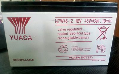Лот: 7278856. Фото: 1. Аккумулятор для ИБП Yuasa NPW45-12... ИБП, аккумуляторы для ИБП