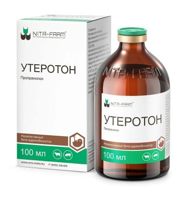 Лот: 21436534. Фото: 1. Утеротон 100 мл. Косметика для животных